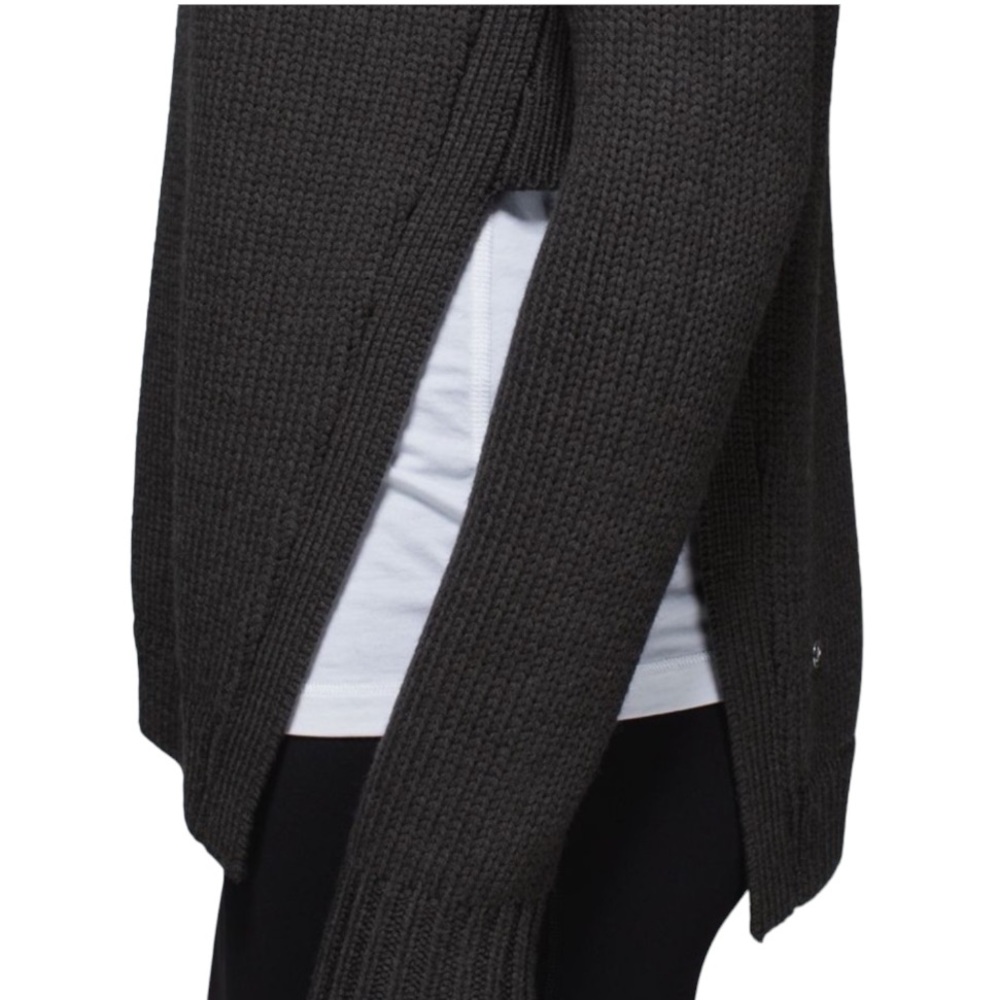 Lululemon Yin To You Crewneck Sweater Wool Dark Wren Lulu Casual Yoga - Picture 5 of 16